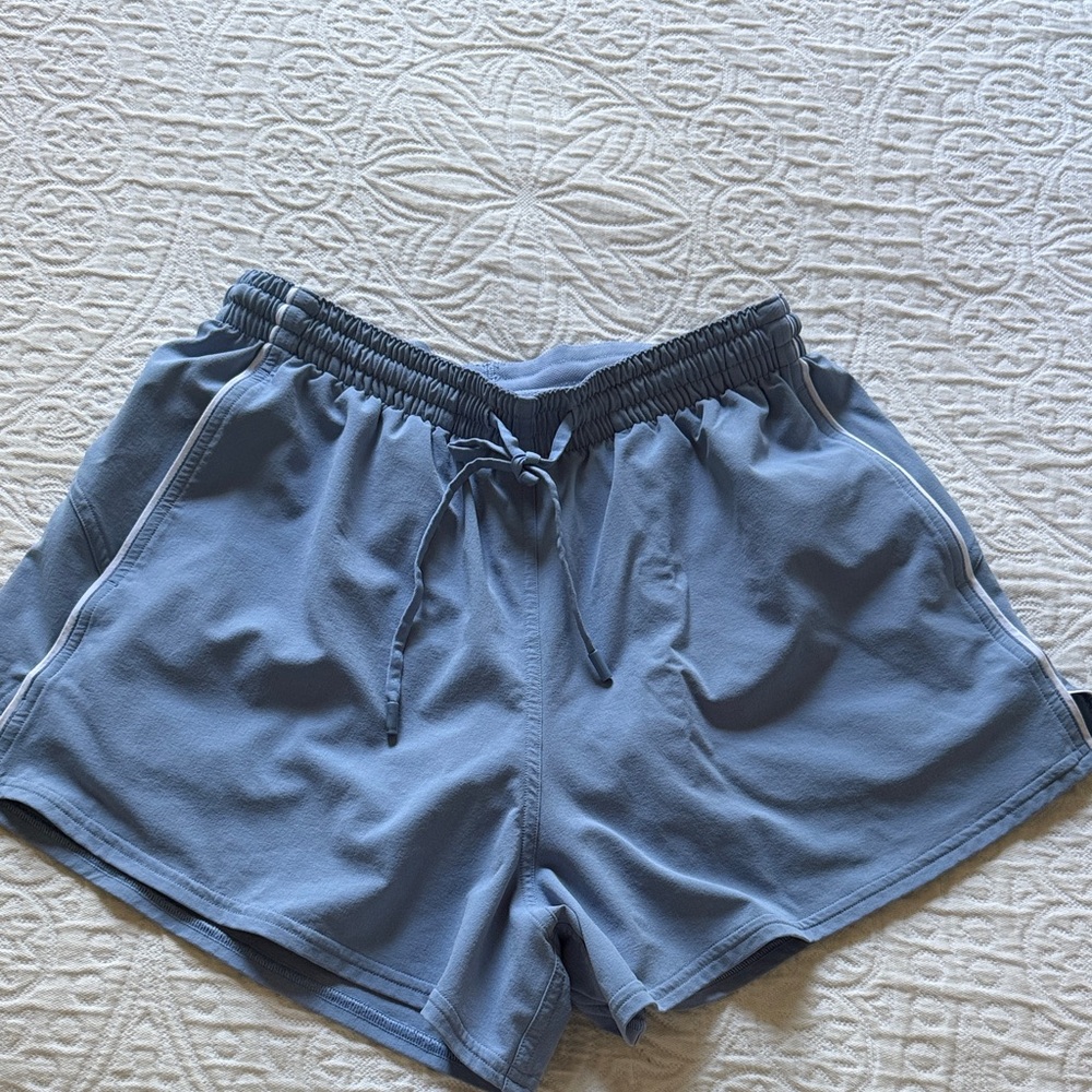 lululemon athletica Light Blue Athletic Shorts